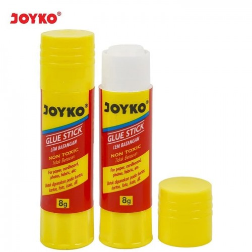 Lem Kertas Joyko Glue Stick Kecil - Tanggung - Besar / Lem Kertas Stik  